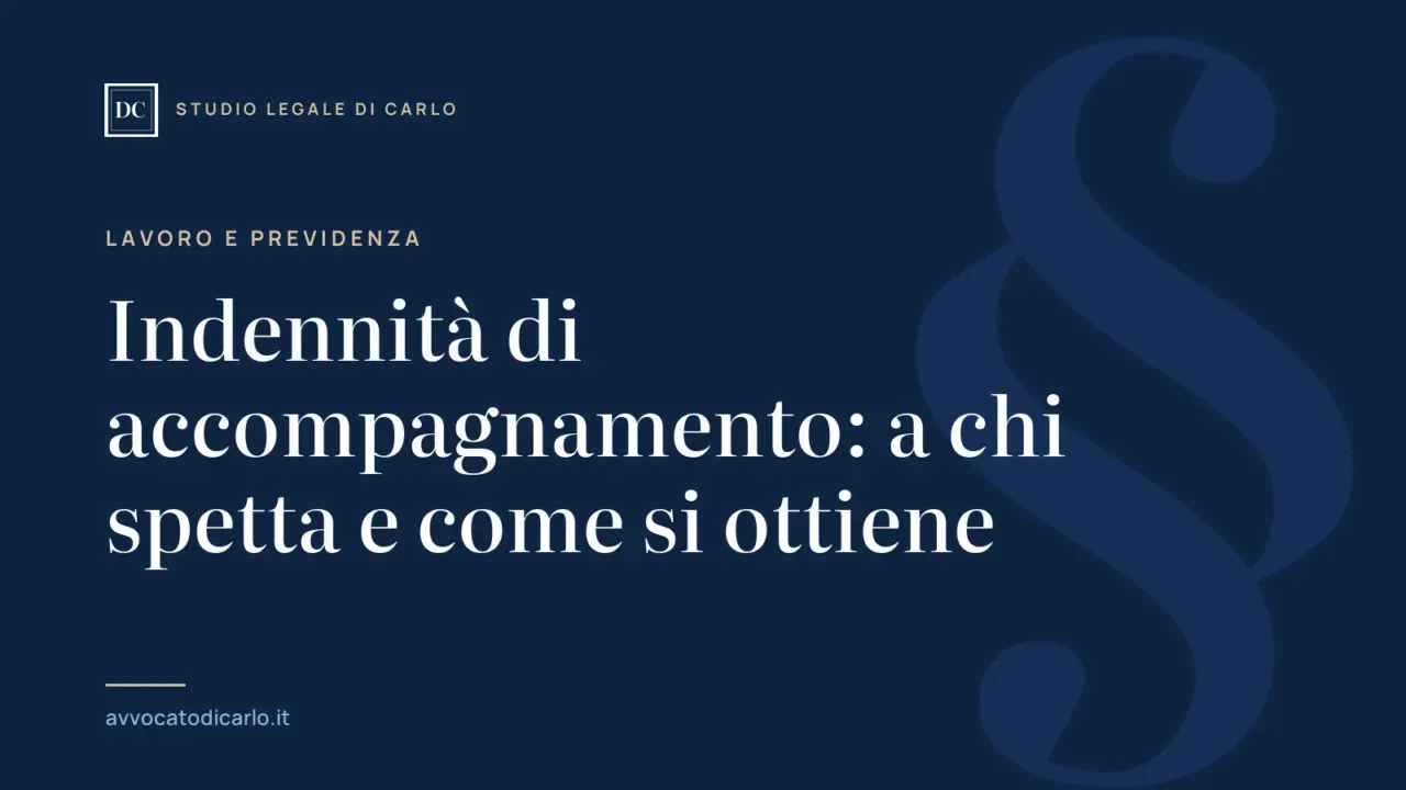 Indennità di accompagnamento: a chi spetta e come si ottiene