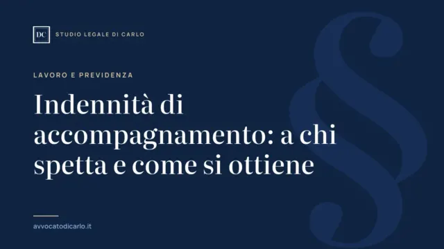 Indennità di accompagnamento: a chi spetta e come si ottiene